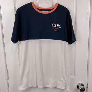 Pre-Owned Zara Boys Small Graphic “1991” T-Shirt, Size 13-14